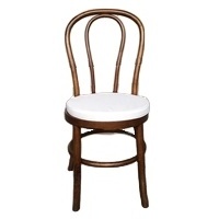 Sunzo Furniture Factory Price Solid Bentwood Black Thonet Wedding Chairs Coffee for Banquet Dining Chairs