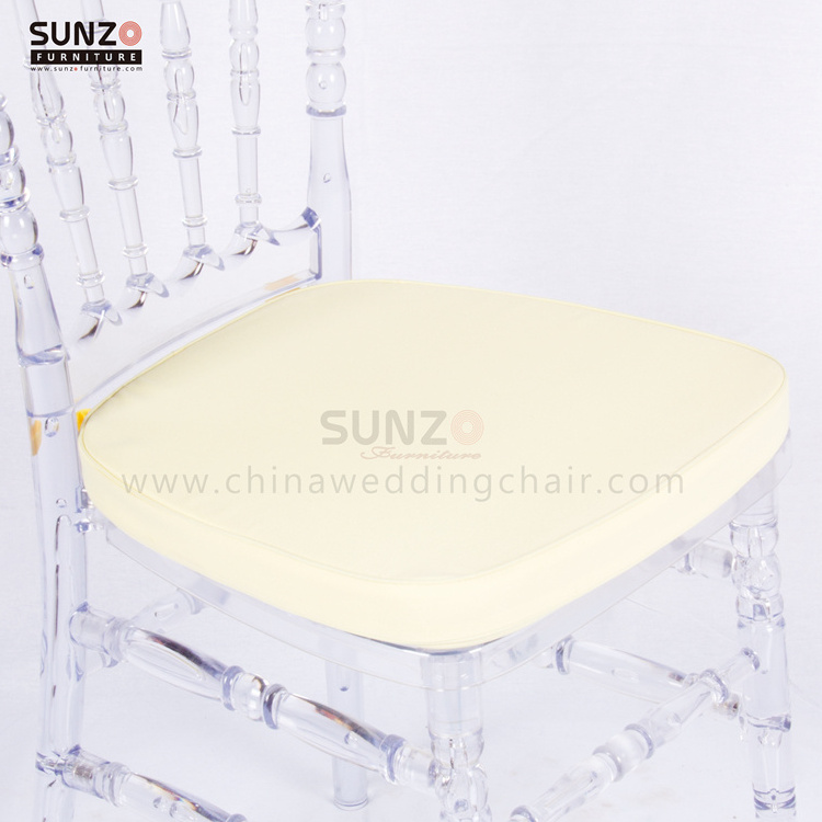 Wholesale Polyester Wedding Banquet Chiavari Tiffany Chair Cushion