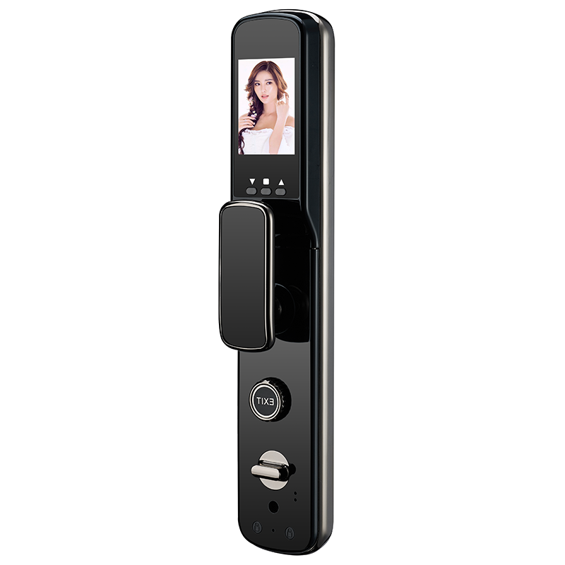 Fully automatic Easy Install Security Password Fingerprint Keyless Digital Biometric Smart Door Handle Lever Lock