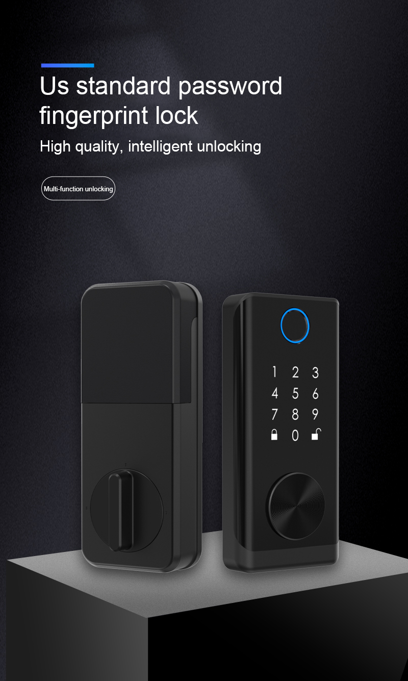 Hot Sales smart locks Keypad Combination Deadbolt Smart Door LockTTLOCK APP digital electric doorlock house dead bolt door lock