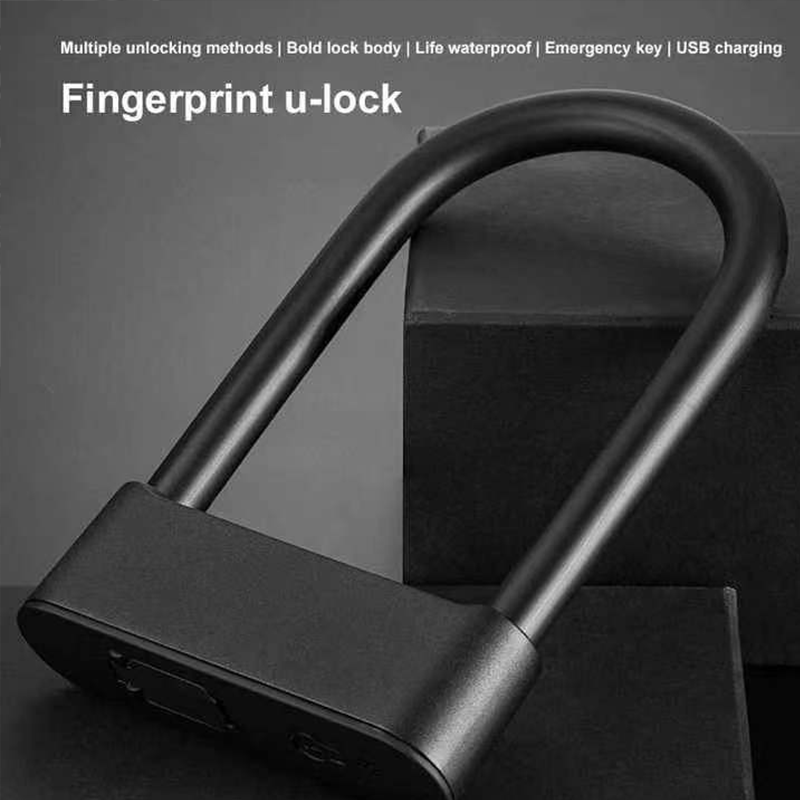 Hot Selling Smart Fingerprint Pad Lock with Low Price Smart Lock Biometric Padlock IP67 Waterproof