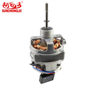 Sunchonglic fan spare parts 16 inches 55w aluminum wire crown coil table fan motor motors  wholesale with capacitor