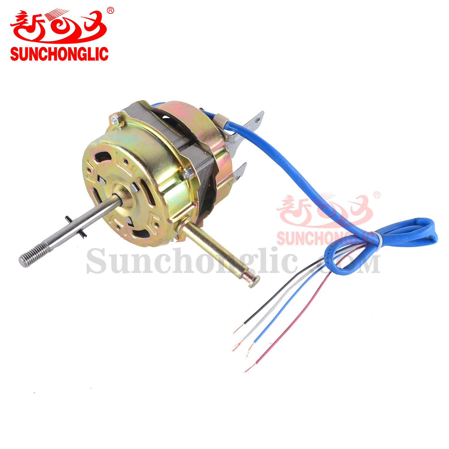 Sunchonglic ac table fan electr capacitor motor motors 55w 18 inches copper coil wall fan motor motorswith capacitor