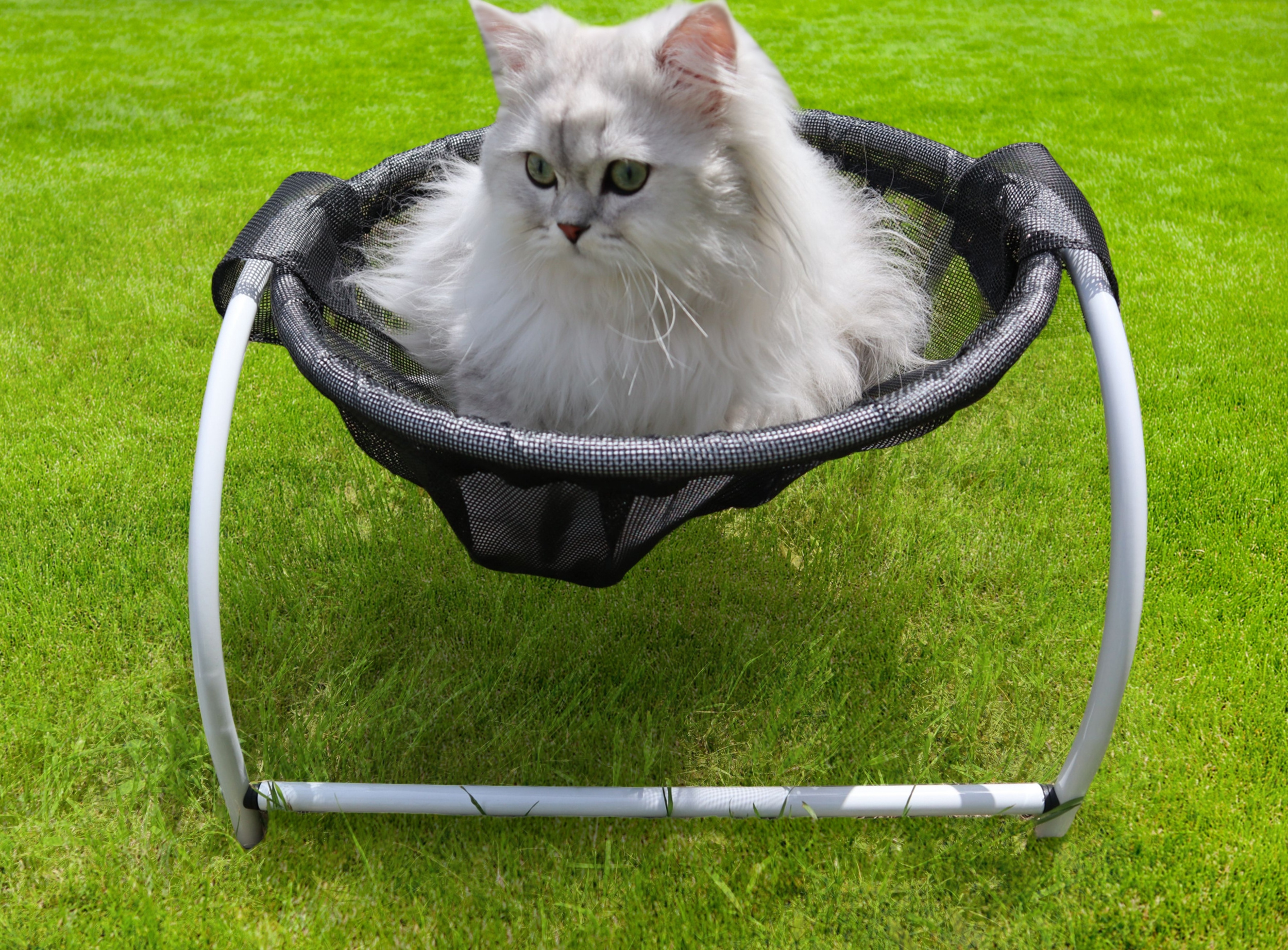 Whole Wash Stable Structure Detachable breathable Free-standing Cat Bed Dog Bed Pet Hammock Cat Sleeping Kitten Bed