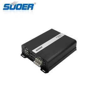 Suoer CP-500.4D-J max power car audio 6000 watts auto audio 4 channel full range Class D car amplifier