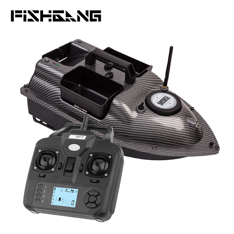 FISHGANG Remote Control Fishing Bait Boat  2kg Feed Delivery Loading 500m GPS Fishing Bait Boat RC Carp Boat