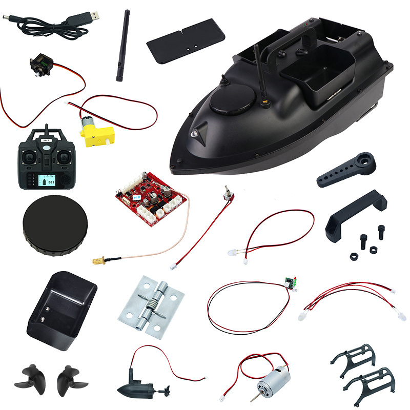 FISHGANG V18 fishing bait boat gps remote control hull hinge usb charger mainboard engine fishing bait boat accessories