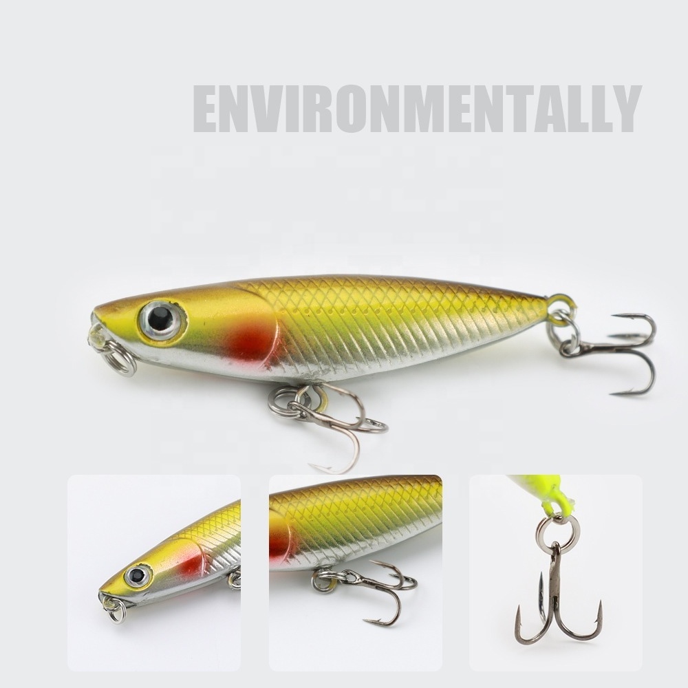 FISHGANG New Arrival 45mm 1.9g Attractive Stick Bait Pencil Lure Sinking Pencil Lure Fishing Lure For Sale