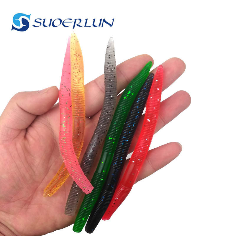 Fishing Lure Stick Senko Worm 12.5cm 9g Bass Soft Silicon Worm Lures Artificial Earthworm soft Baits