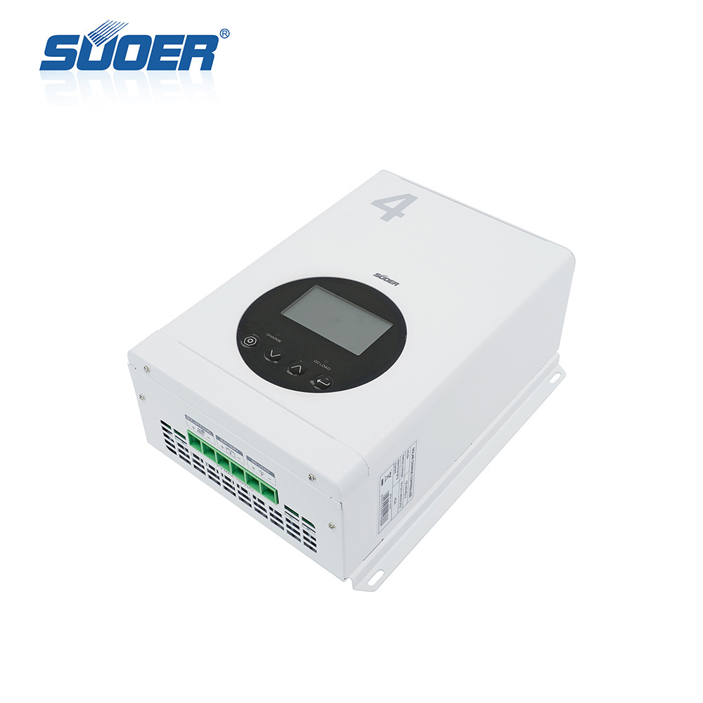 Suoer 40A 12v 24v 48v MPPT automatic maximum power point tracking mppt solar panel Charge Controller