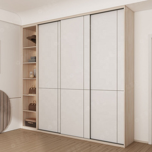 China Factory Modern Cheap Bedroom Closet Sliding Door Wardrobes Cabinet for Bedroom Design