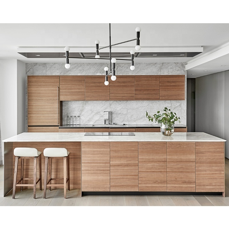 Guangzhou High Quality Modern Kitchens Cabinets White Glossy Moduler Kitchen Corner Cabinets with Appliances