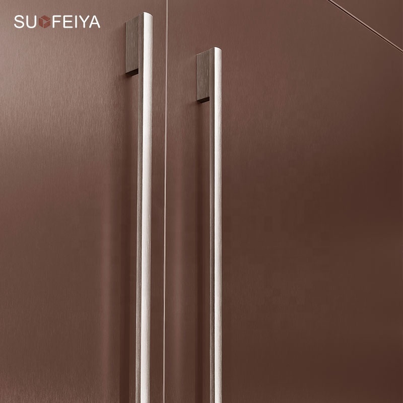 Suofeiya Customised Modern Design Chipboard Laminated Kitchen Cabinet with Blum Accessories