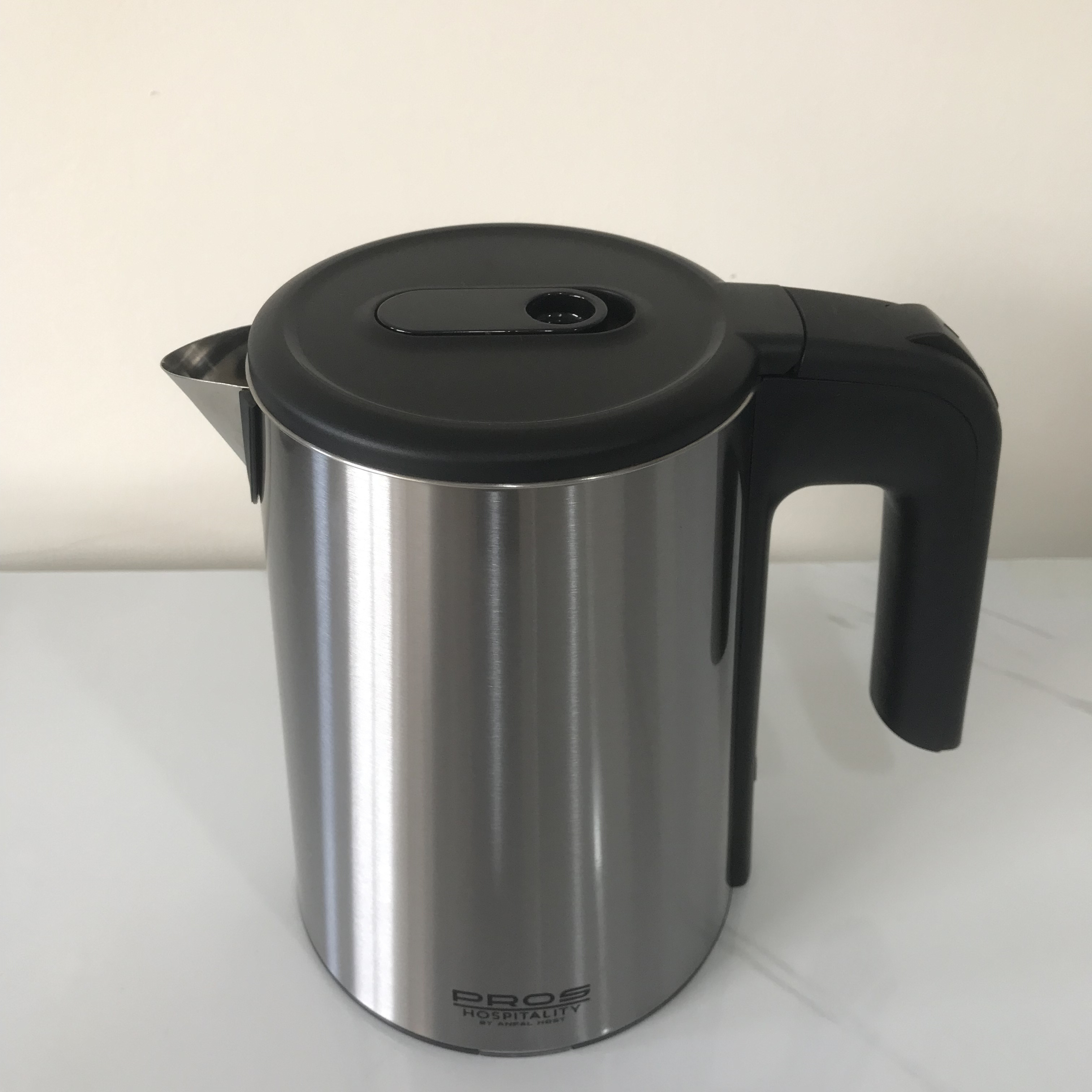 Hotel Kettle Tray Set Electric Stainless Steel Water Boiler With Welcome Tray And Cups For Hotel Guestroom