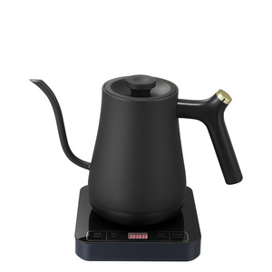 Digital Gooseneck Electric Coffee Kettle 0.8L Good Quality Stainless Steel Electric  Kettle OEM Logo For Home Appliance