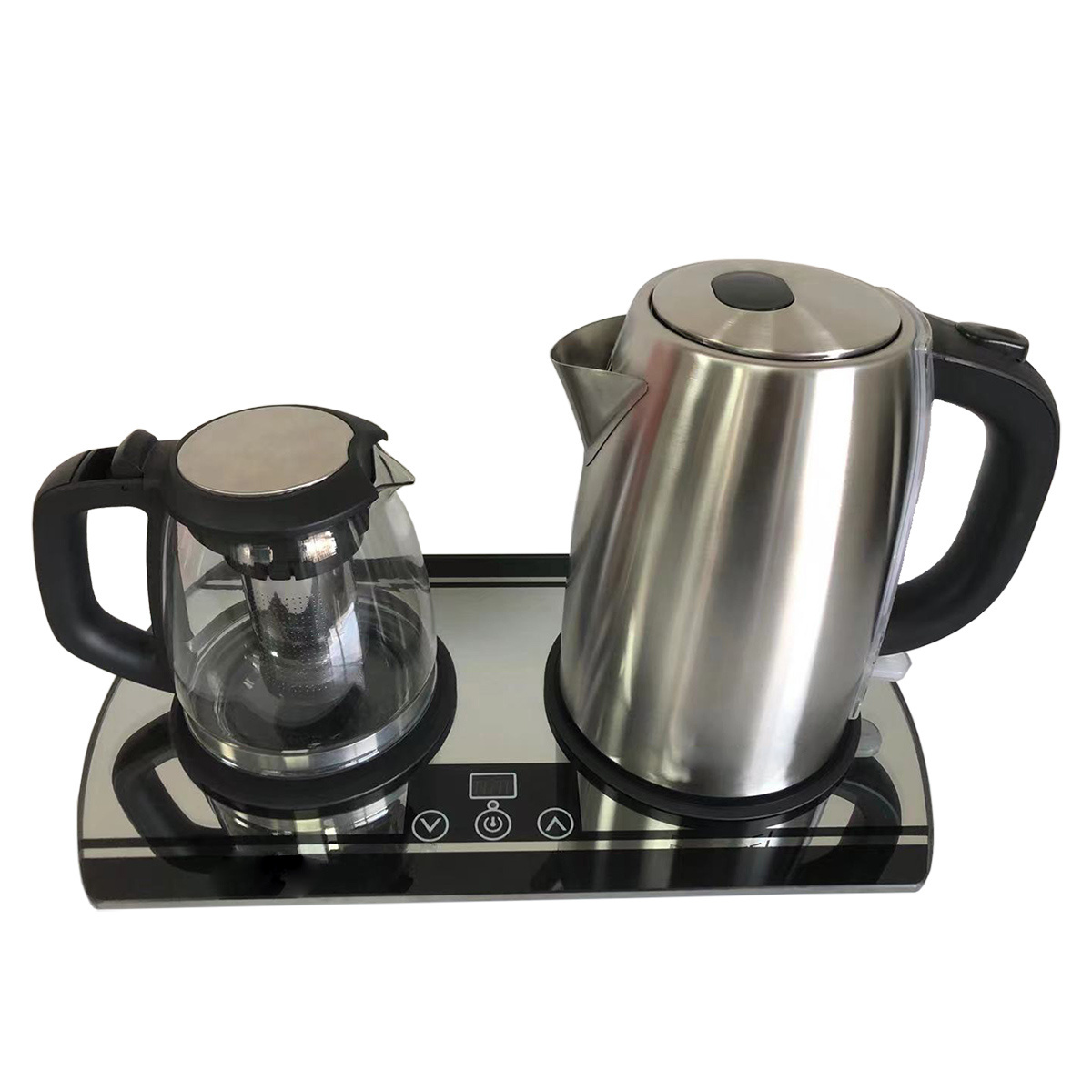 Home Smart Automatic Electric Turkish Coffee Tea Maker Kettle Tray Set Temperature Control Portable Milk Tea Maker