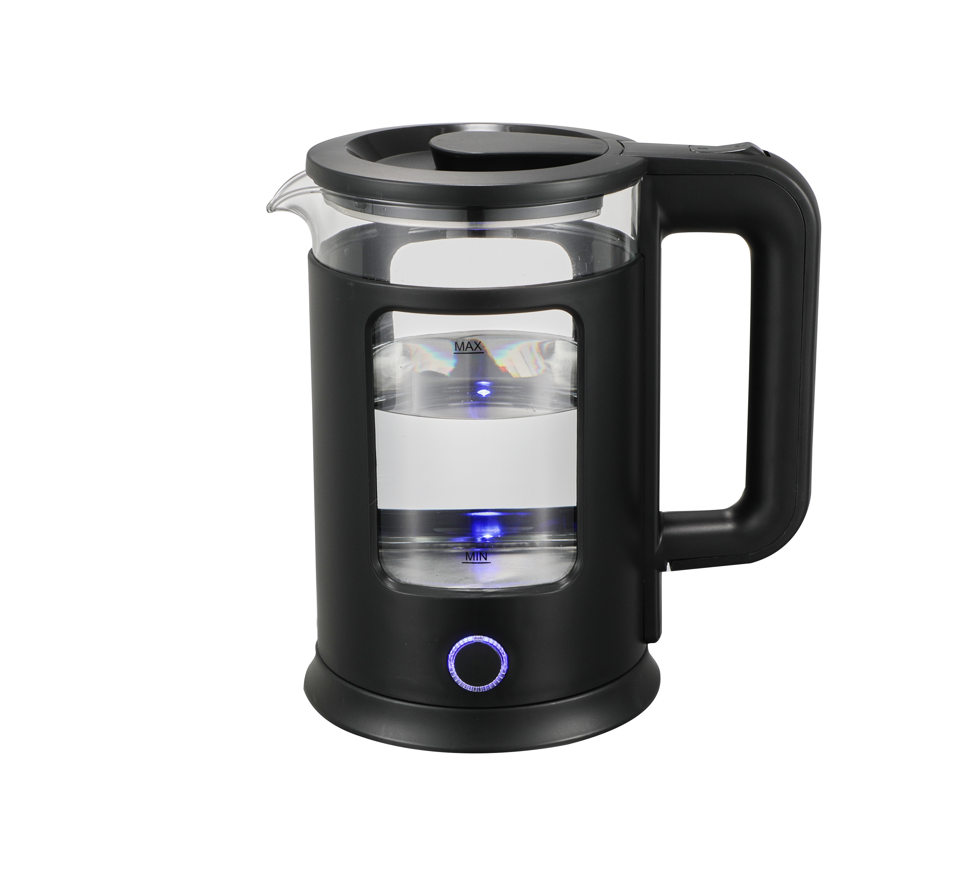 New Arrival High Borosilicate Glass Electric Kettle 2-Layer 220V 1500W Water Kettle for Hotel Use Portable Home Appliance