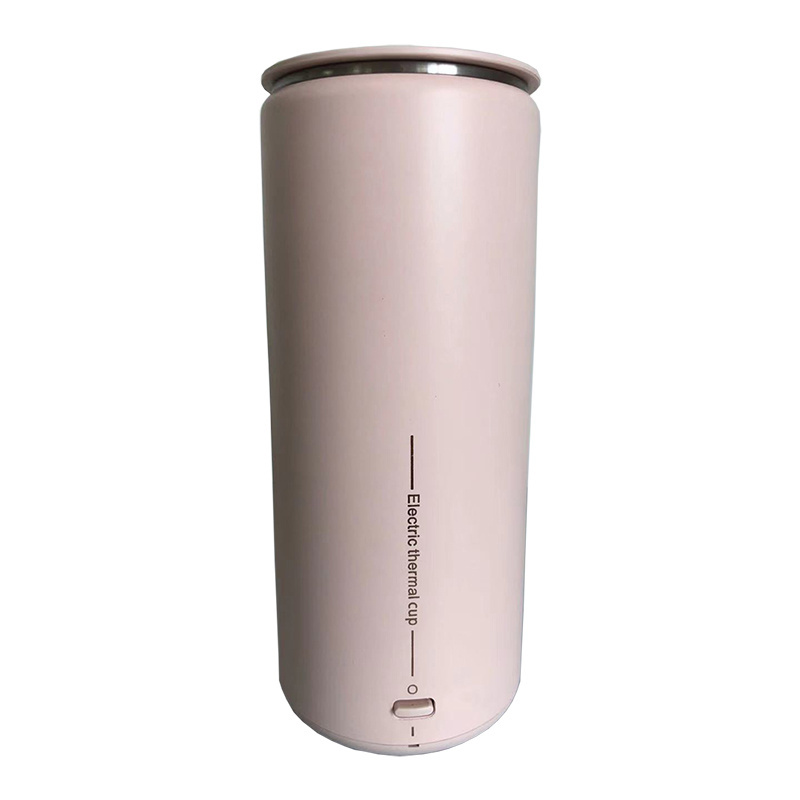 Smart Mini Portable Electric Kettle Bottle Stainless Steel Double Wall Electric Car Kettle Electric Water Boiler