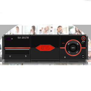 SU-20178 Car Stereo MP3 Player FM Radio BT USB AUX Phone Holder with Remote Control