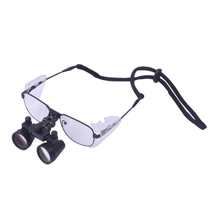 Wear 2.5x 3.5x optical glass lens HD surgical glasses ear, nose and throat with surgical magnifying glass