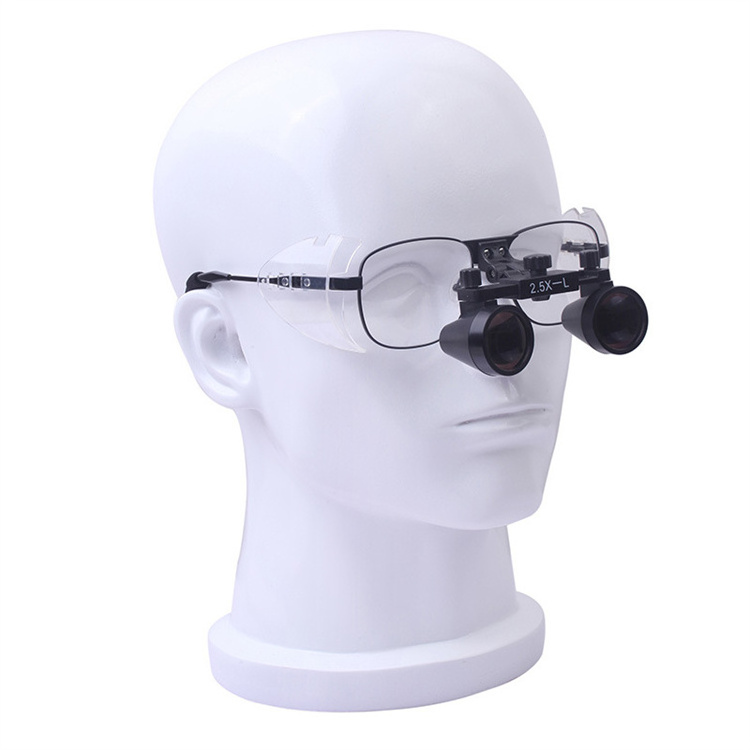 Wear 2.5x 3.5x optical glass lens HD surgical glasses ear, nose and throat with surgical magnifying glass