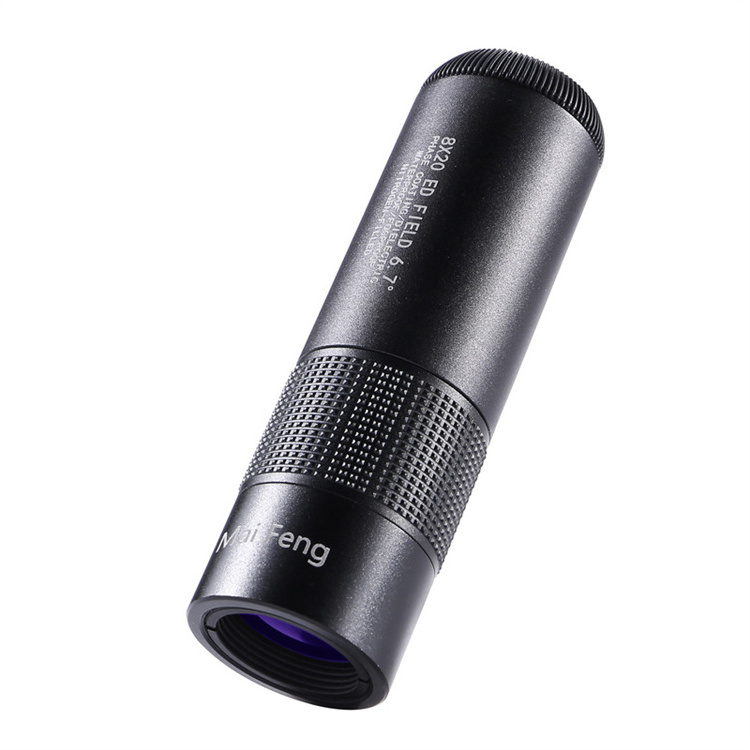 8x20 Mini ED monocular for Kids Girls High power HD night vision outdoor telescope