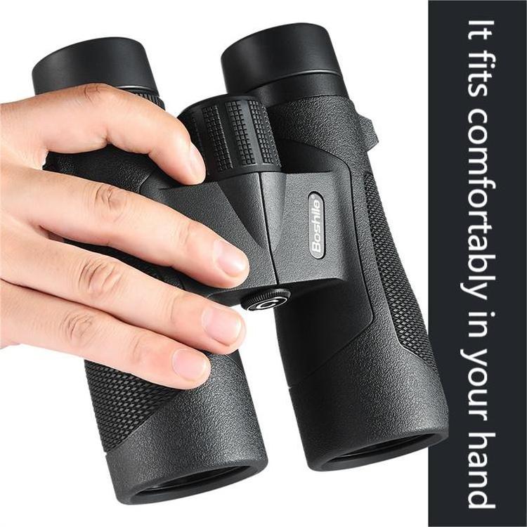 Low-light night vision plastic steel multilayer coating 10X42 waterproof and anti-fog telescope