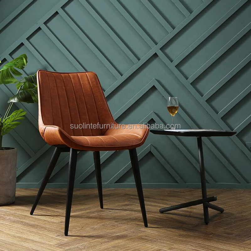 nordic leather dining chair home furniture dining room chairs modern leather leather chairs for dining room