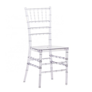 Dining Chair G Cha Transparentiphoneng Durable Bamboo Chiavari Chair Stackable Crystal Banquet Chair for Wedding Home Furniture