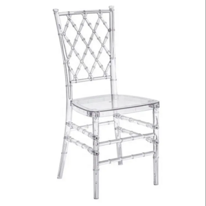 High Quality Plastic Chair events wedding chair Wholesale Crystal Clear Chavari Chairs