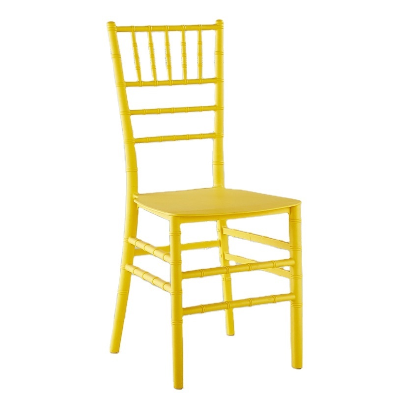 Cheap And Durable Plastic Chair bamboo wedding chairs Party Event Plastic Napoleon Chiavari Chair