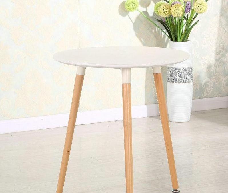 Hot sale China cheap MDF TOP modern coffee table superior table MDF top with wood legs