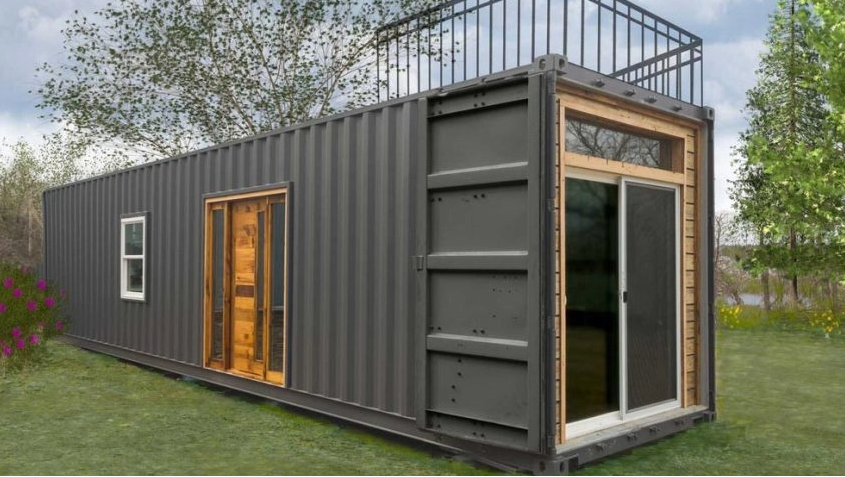 Low Cost Steel Structure Portable Tiny House Modular Prefab House Container for Sale