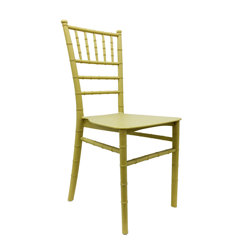 Cheap And Durable Plastic Chair bamboo wedding chairs Party Event Plastic Napoleon Chiavari Chair