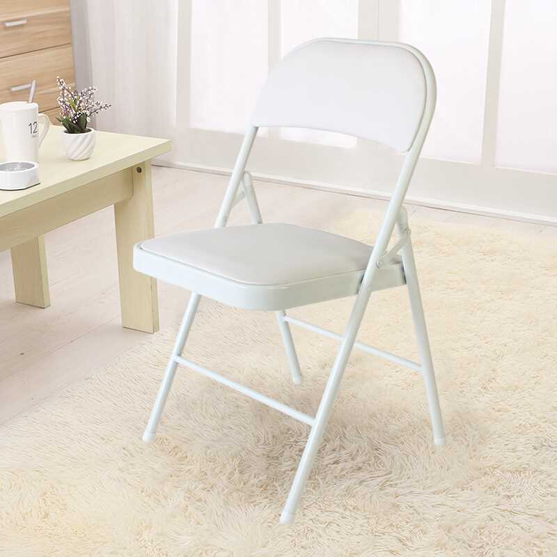 Latest Home Portable Folding Chair Plastic Chair With Backrest Simple Stool Conference Training Chair Suitable for outdoor