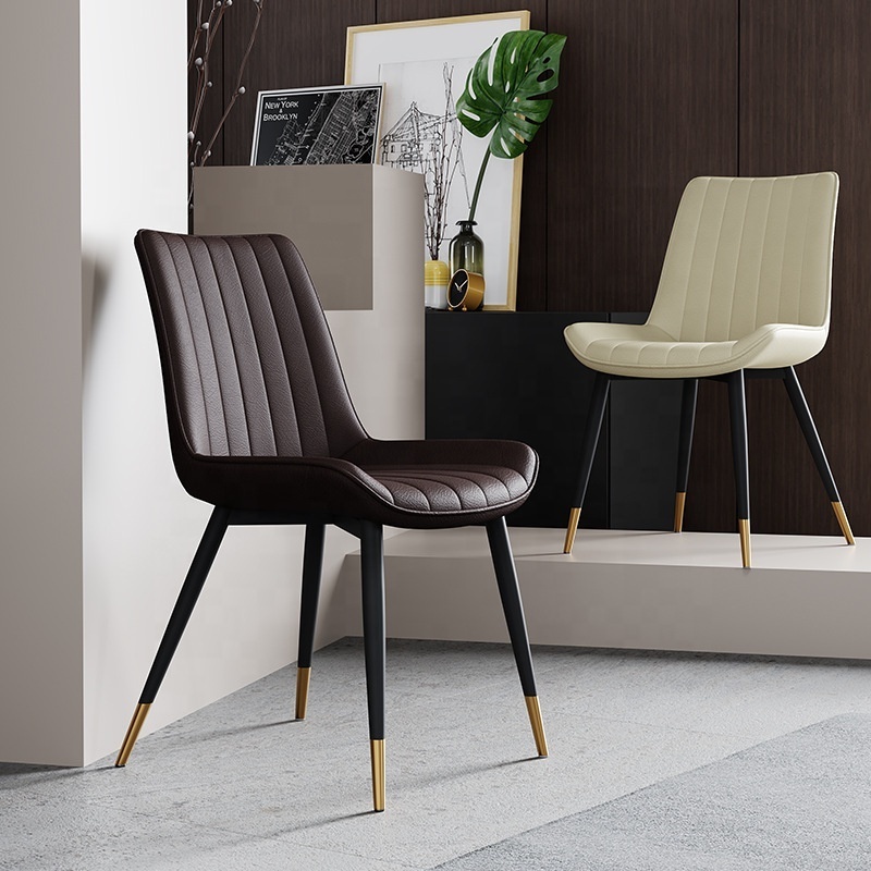 nordic leather dining chair home furniture dining room chairs modern leather leather chairs for dining room