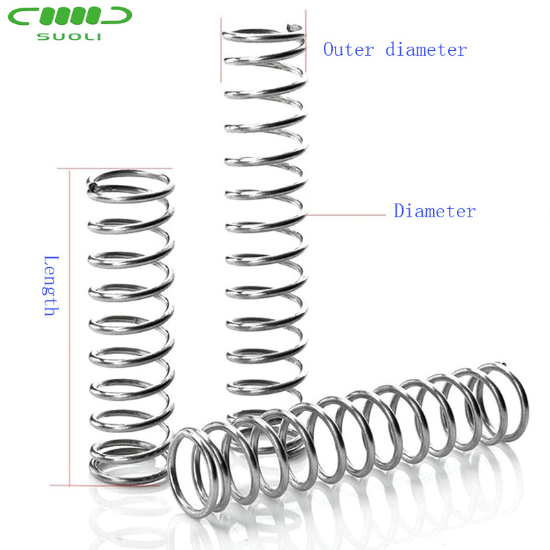 Custom Small Coil Compression Springs Stainless Helical Copper Wire Spring Supplier