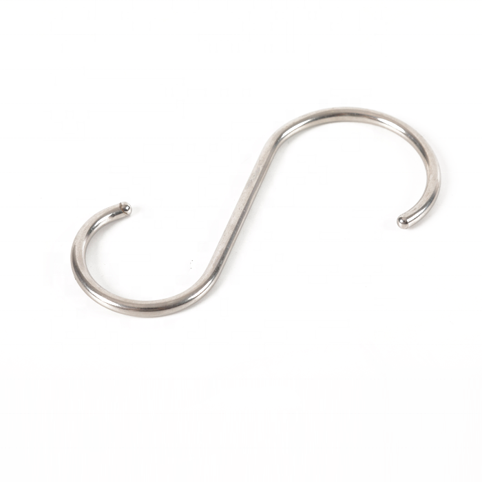 Custom stainless steel hanger S hooks and J hooks accessories