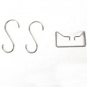 Custom stainless steel hanger S hooks and J hooks accessories