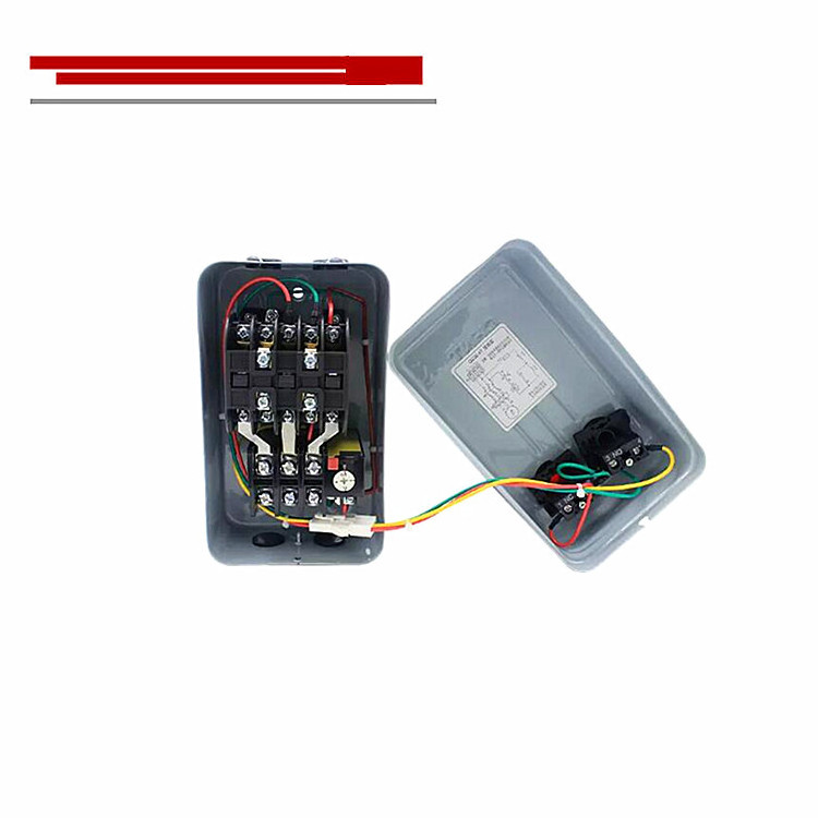 Motor start phase protection magnetic switch QC36-10TA QC36-20TA QC36-20T Electromagnetic starter Magnetic starter