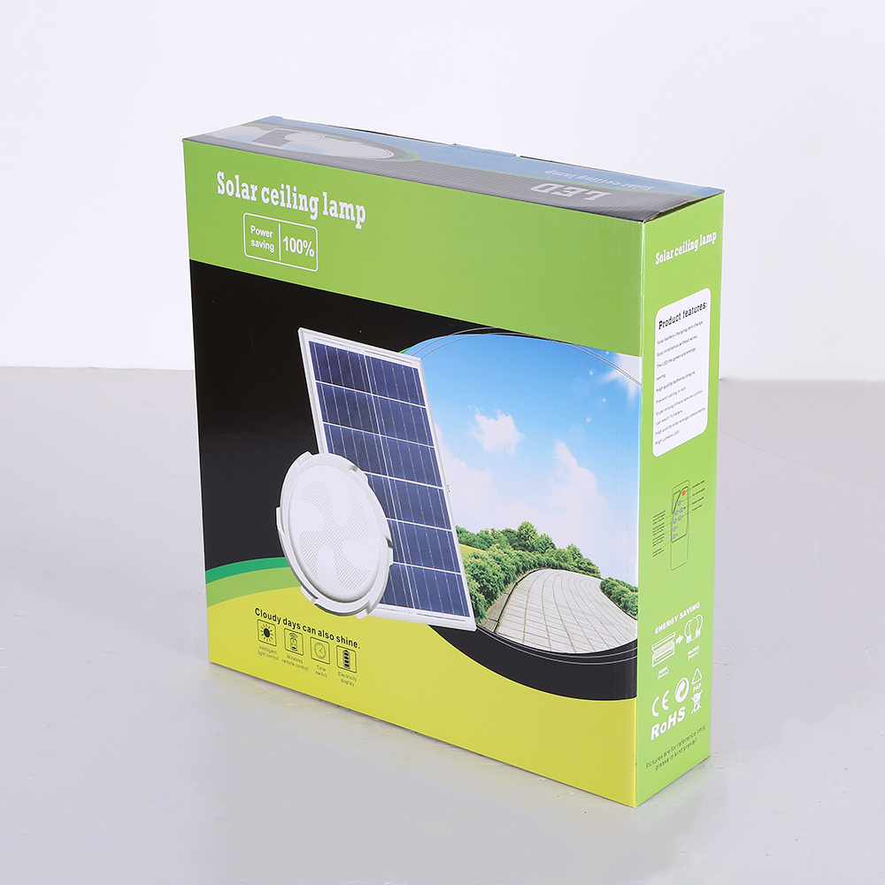 SUOLUN Good Price Good Quality Photovoltaic Solar Panels Solar Lights Indoor House solar  Led Ceiling Lamp