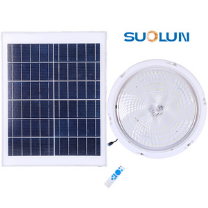 SUOLUN Good Price Good Quality Photovoltaic Solar Panels Solar Lights Indoor House solar  Led Ceiling Lamp