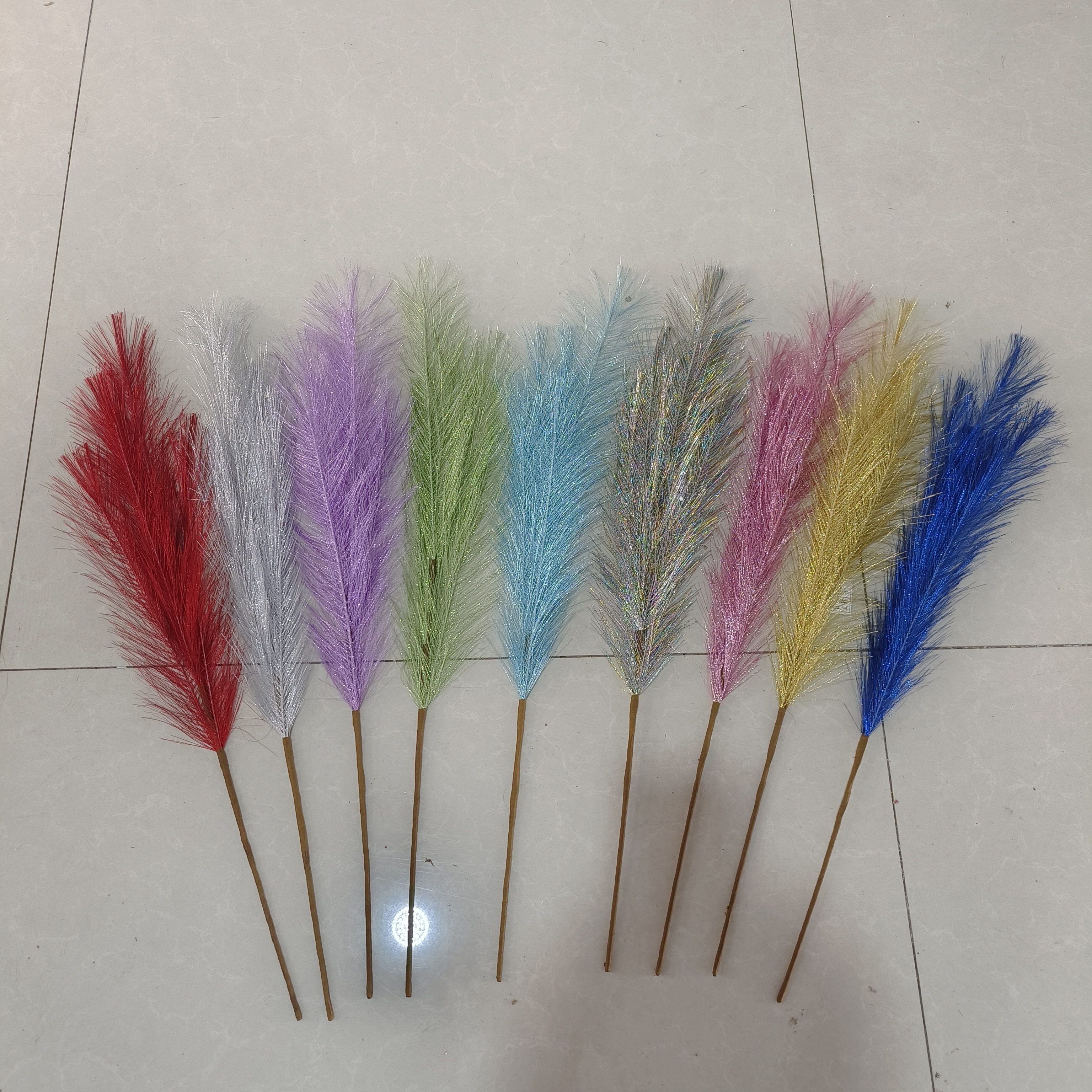 SN-T001 wholesale home wedding hotel shop decorative reed branch artificial faux pampas grass