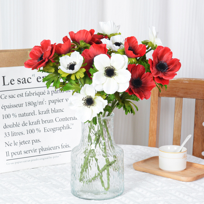 SN-A357  Home Wedding Decoration hand-made  table centerpiece  Artificial Silk Dandelion Flowers