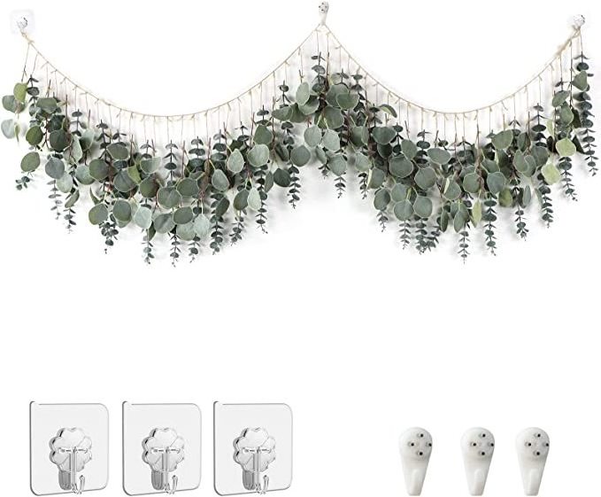 SN-VG245 Wholesale wedding ceiling hanging vines artificial garland plants shower eucalyptus wall hanging decor