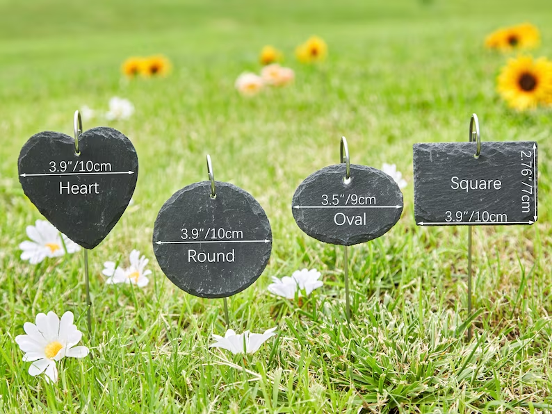 Dog Cat Memorial Gift Pet Remembrance Gift Pet Grave Marker Personalized Pet Memorial Stone for Garden