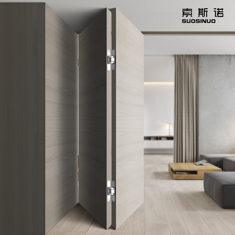 Gorgeous heavy duty wood hidden cross hardware invisible gate hinge 3d adjustable concealed door hinge