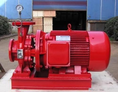 Shanghai Factory ISW Horizontal Fire Single Suction High Efficiency Centrifugal Water Pump