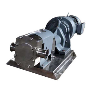 Factory Price TR-I-10 TR-I-8 Sanitary Stainless Rotor Rotary Lobe Pump For Meat/beer/sauce