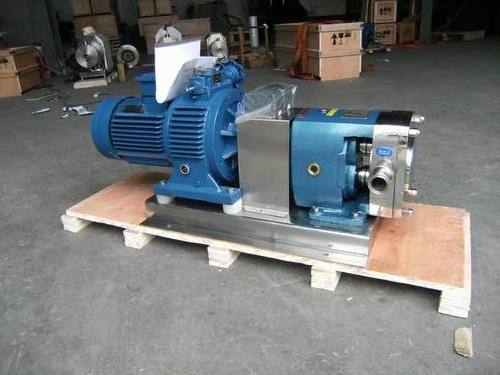 Portable Hygienic Mechanical Speed Regulation Single Rotor water Pump Rotary Lobe Pump